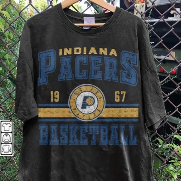 Indiana Pacers Basketball Vintage Shirt, Pacers Retro Shirt,Gift For Fan Indiana - Picture 3 of 3
